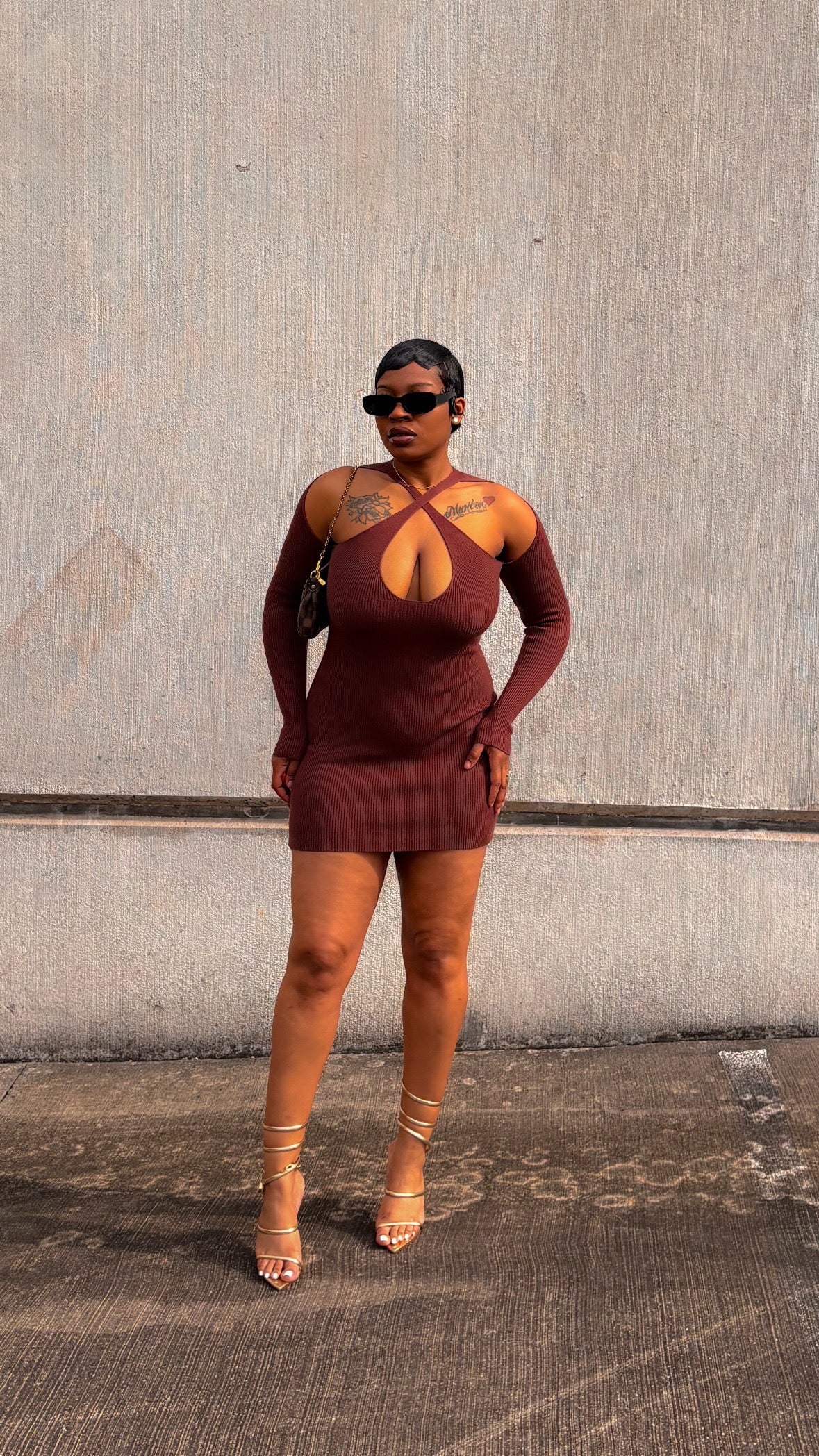 Mia Ribbed Knit Dress - FINAL SALE