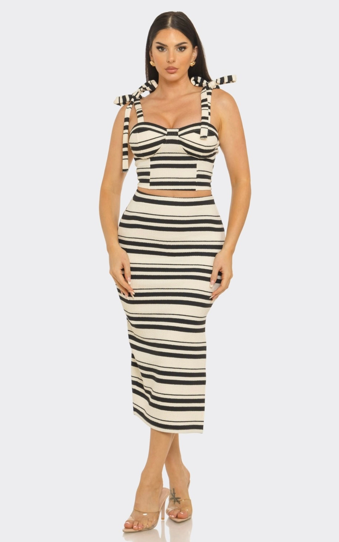 Cabana Knit Skirt Set