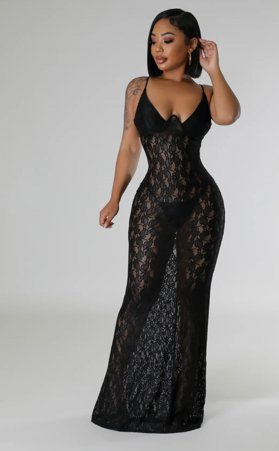 Midnight Lace Maxi