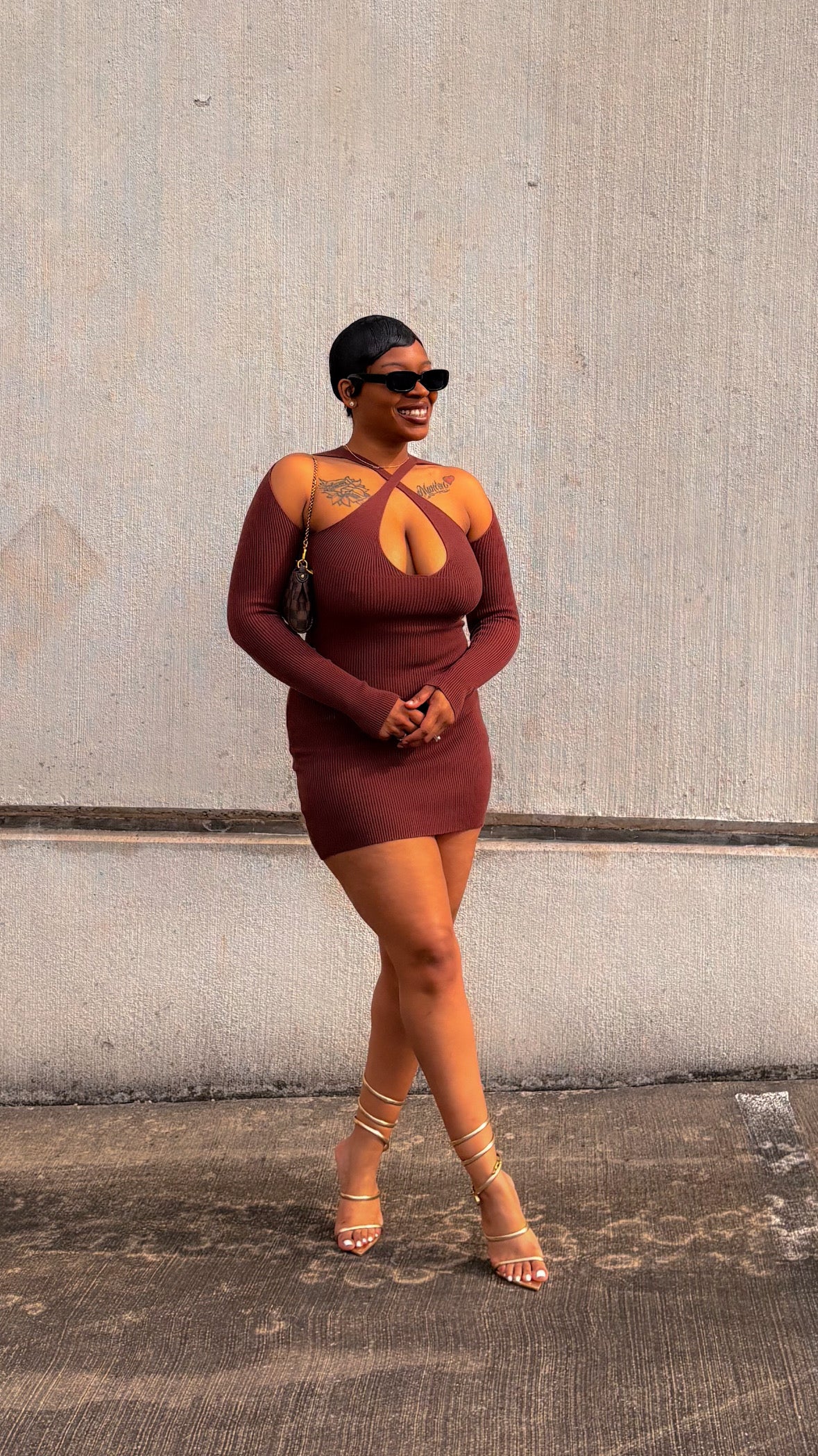 Mia Ribbed Knit Dress - FINAL SALE