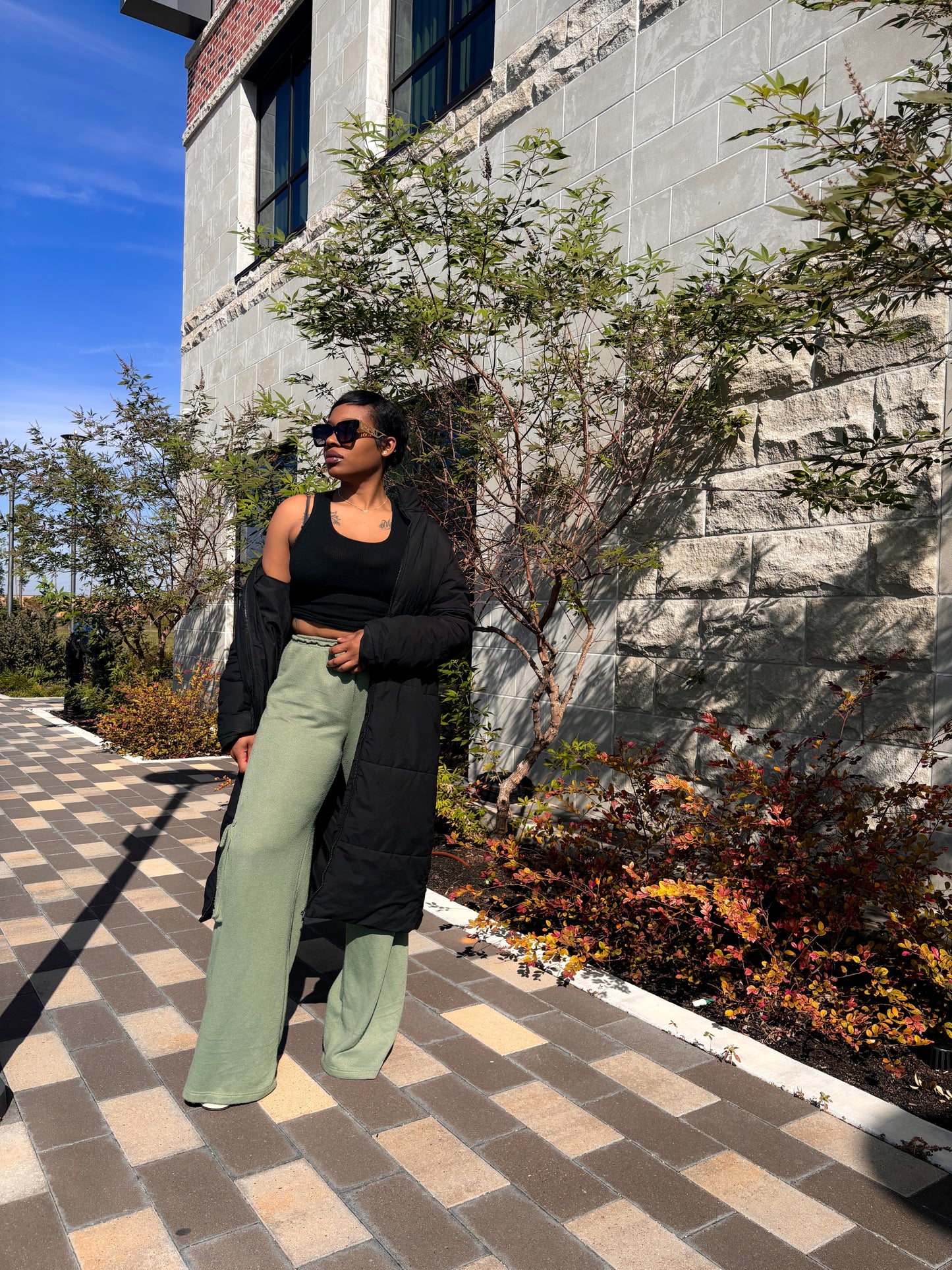 Cozy Wide Leg Joggers