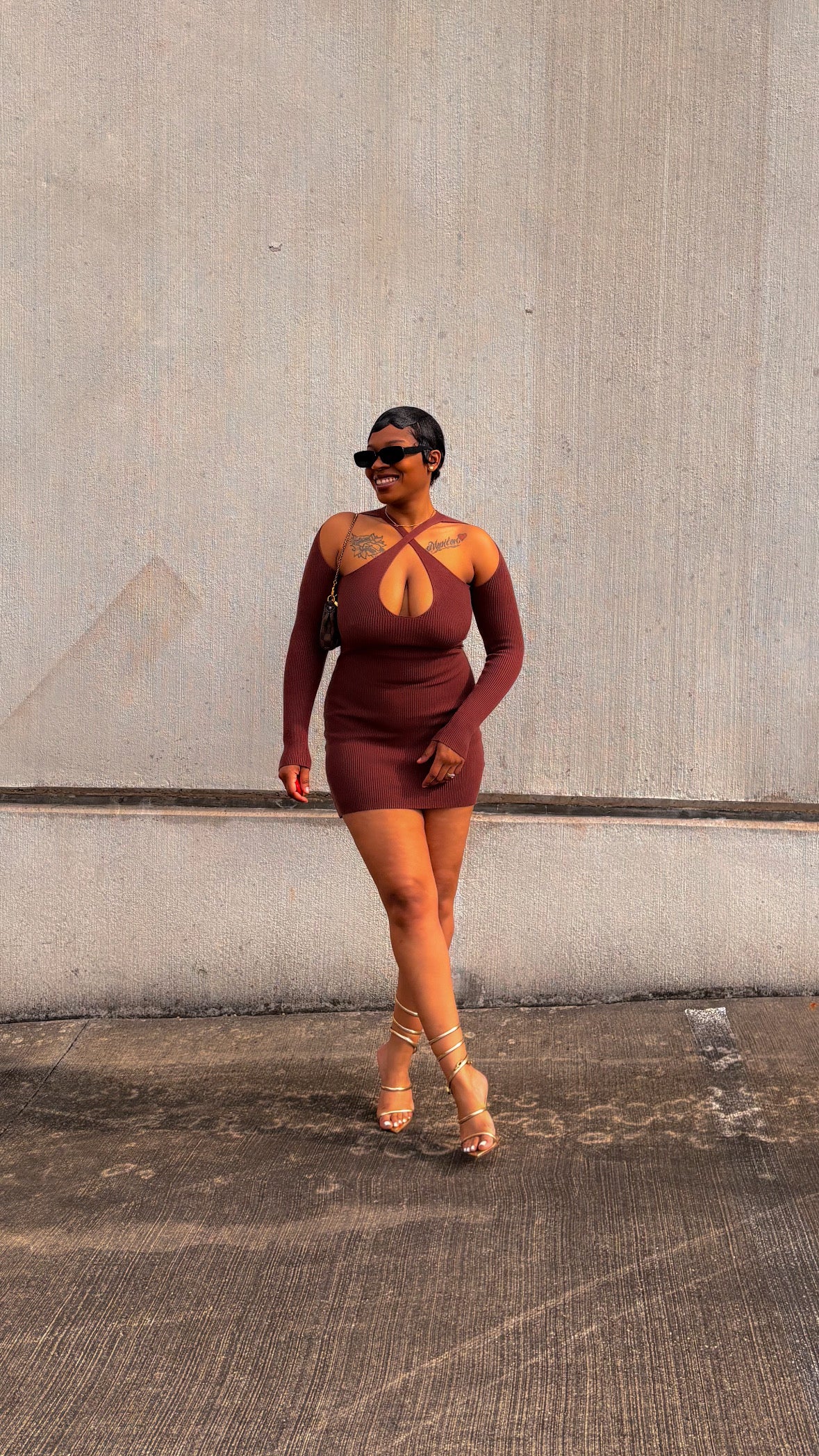 Mia Ribbed Knit Dress - FINAL SALE