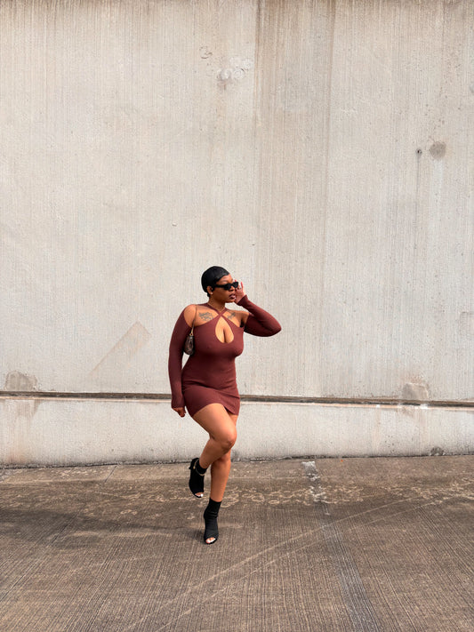 Mia Ribbed Knit Dress