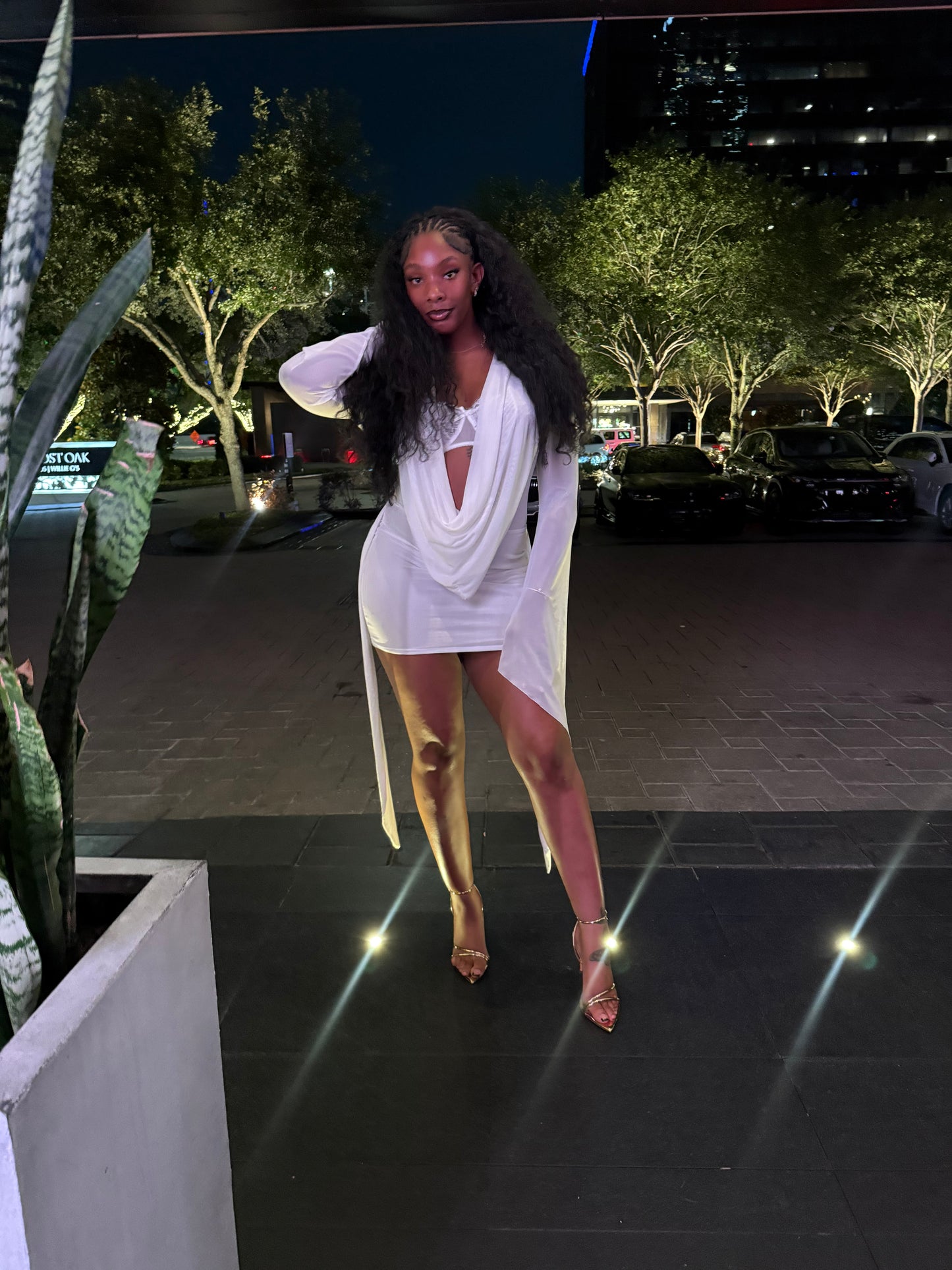 Ivory Escape Mini Dress